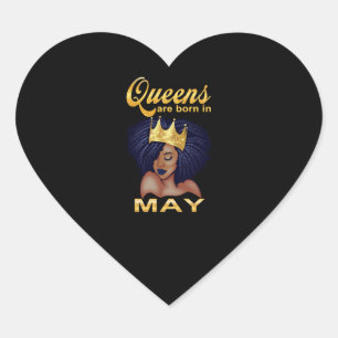 Sticker Cœur Poison de Birthday Queens Are Born In May