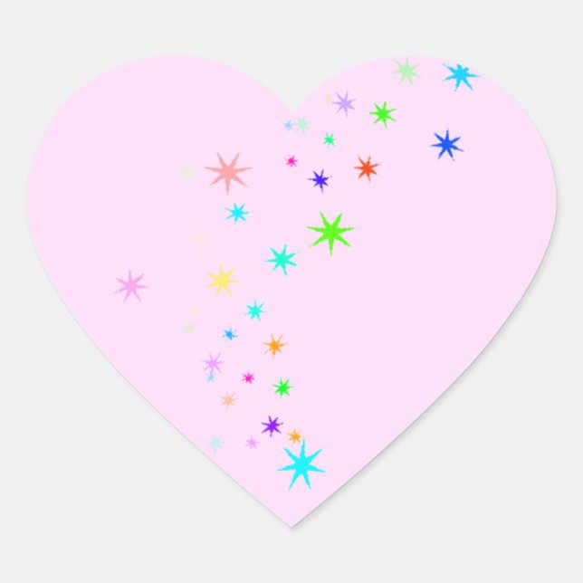 Sticker Cœur Poussière (Devant)
