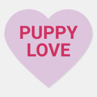Puppy love fun mignon conversation de la Saint Val