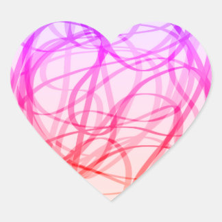 Sticker Cœur Rainbow Rhapsody