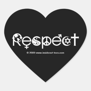 Sticker Cœur Respectez la Terre-Mère - Recycler Sauver la Planè