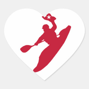 Sticker Cœur Rodeo Kayak