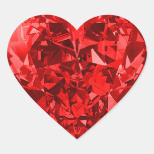 Sticker Cœur Ruby Heart