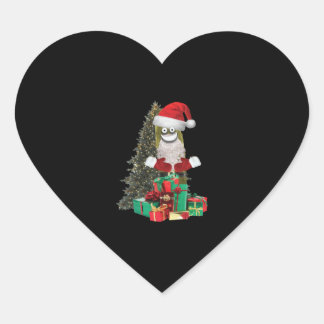 Sticker Cœur Santa Pickle