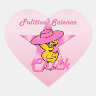 Sticker Cœur Sciences politiques Chic #8