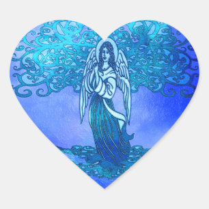 Sticker Cœur Sérénité