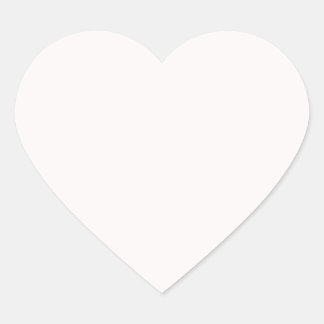 Sticker Cœur Snow Background