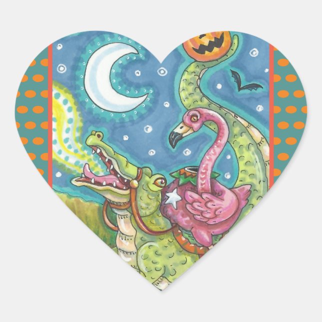 STICKER CŒUR SOMMEIL FLAMANT ROSE ROSE COUVERT BILLETS COEUR (Devant)