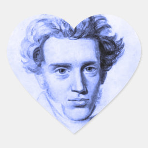 STICKER CŒUR SOREN KIERKEGAARD