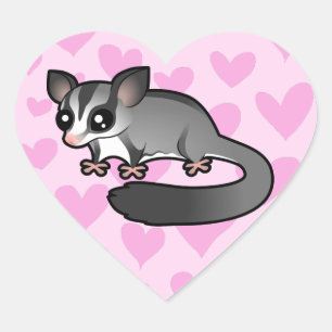 Sticker Cœur Sougar Glider Love
