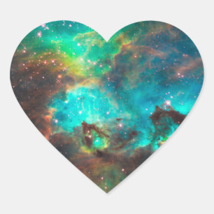 Sticker Cœur Star Cluster NGC 2074
