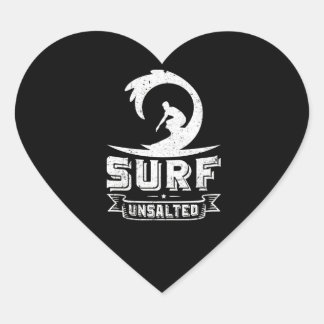 Sticker Cœur Surf Surf Surfing Venin
