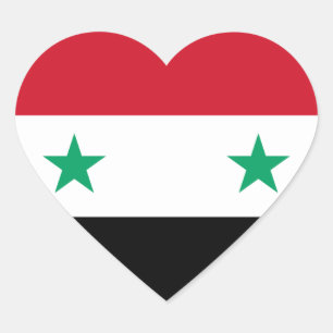 Sticker Cœur syrie