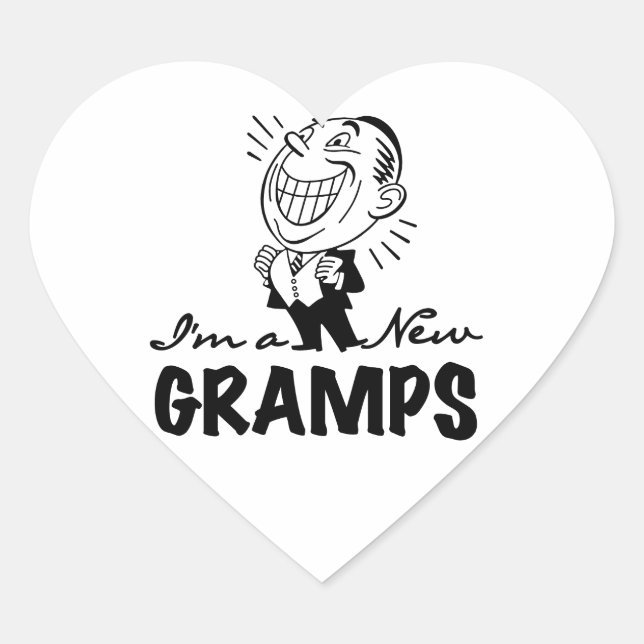 Sticker Cœur T-shirts et cadeaux souriants de nouveaux groupes (Devant)