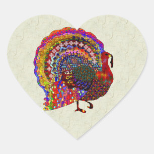Sticker Cœur Turquie juive