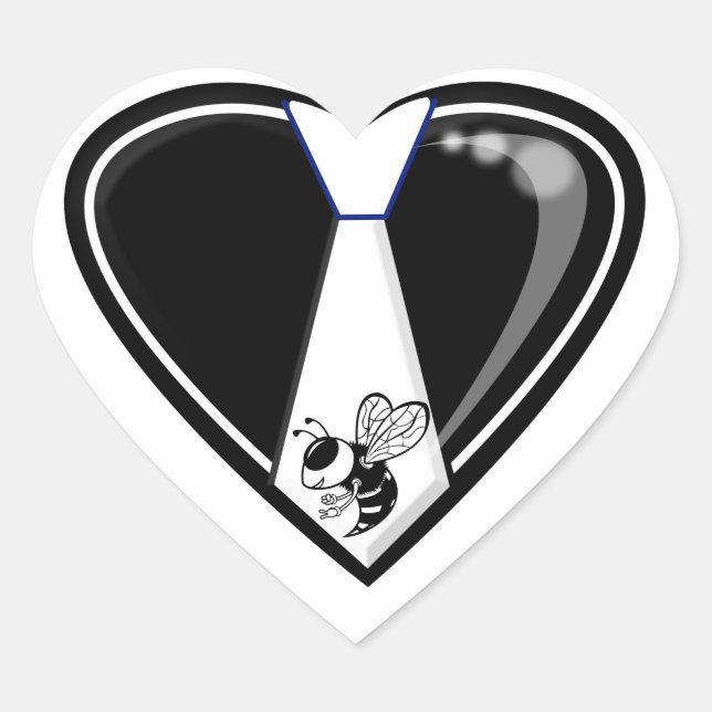 STICKER CŒUR TYBEE LOVE (Devant)