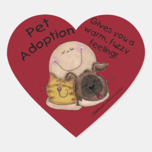 Sticker Cœur Un Sentiment Chaud Et Fou ! Cœur