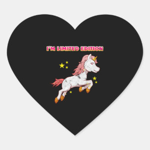 Sticker Cœur Unicorn Limited Edition Unicorn Unique