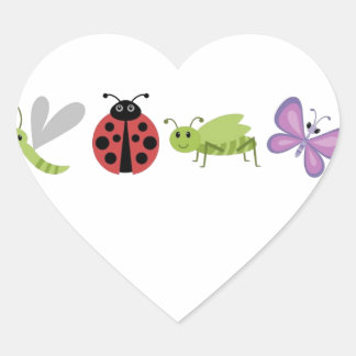 Sticker Cœur Vie du bogue