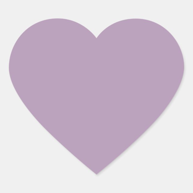Sticker Cœur Vierge - Créez votre propre (Devant)