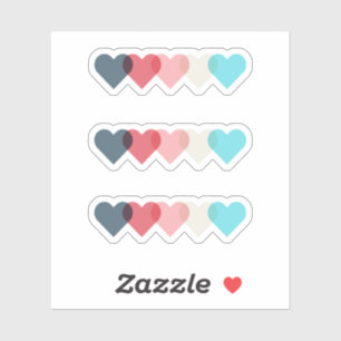 Sticker Coeurs