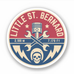 Sticker Col du Petit-Saint-Bernard moto française italie A
