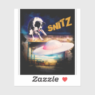 Sticker collant Snitz de Bob's Saucer Repair