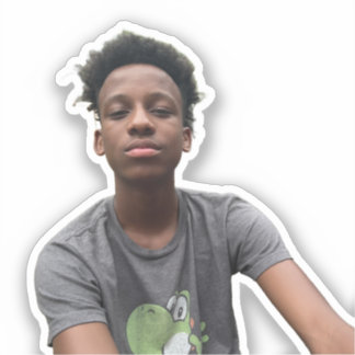 Sticker Colle Avec Clay