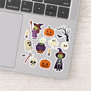 Sticker Collection d'autocollants Halloween