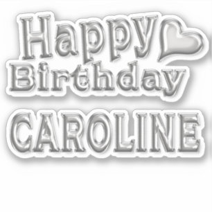 Sticker Colles de Caroline Happy Birthday