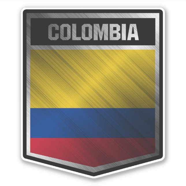 Sticker Colombie (Devant)