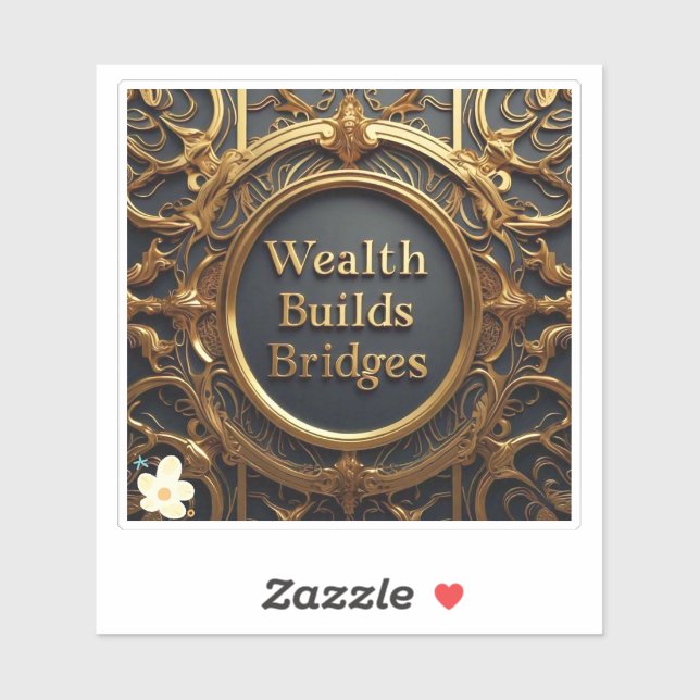 Sticker "Combler l'écart" (Feuille)