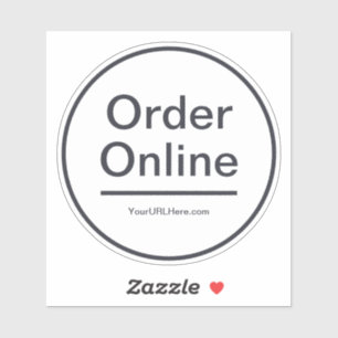 Sticker Commande en ligne - Décalage de fenêtre