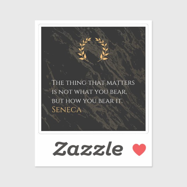 Sticker Comment vous le supportez - Citation de philosophi (Feuille)