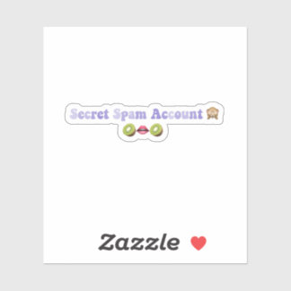 Sticker Compte de spam "Secret" Addison Rae (ancien TikTok