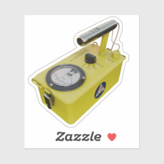 Sticker Compteur Geiger CD V-700 Iconique