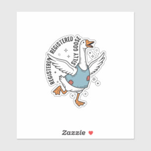 Sticker Conception de chemise vectorielle vintage Silly Go