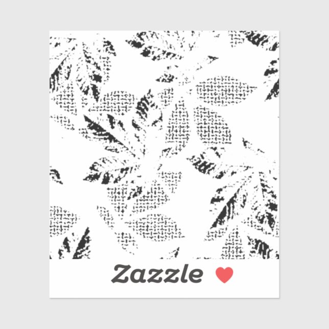 Sticker Conception de langue Vingt (Feuille)