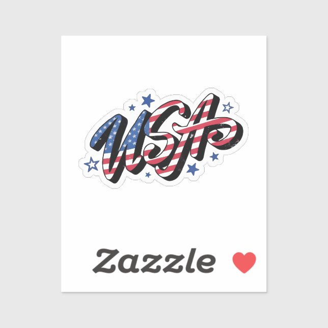 Sticker conception États-Unis (Feuille)