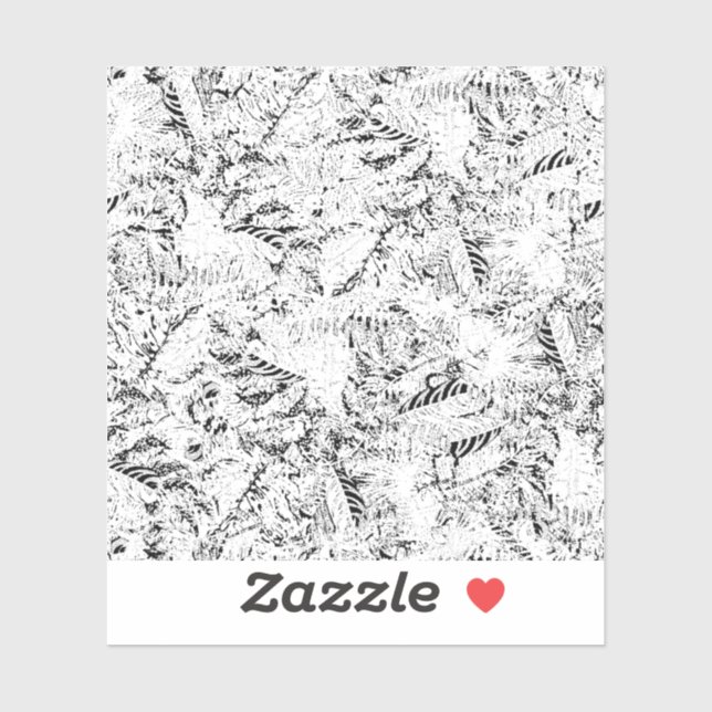 Sticker conception sèche Vingt-Deux (Feuille)