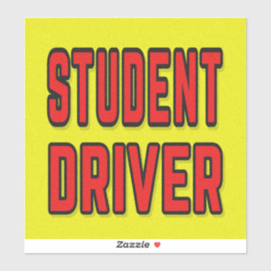 Sticker Conducteur élève