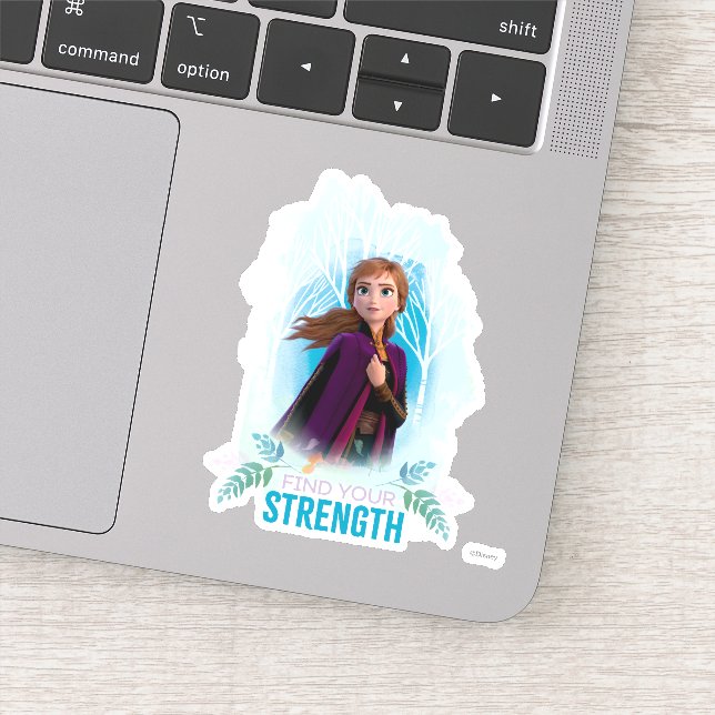 Sticker Congelé 2 : Anna | Trouvez votre force (Détail)