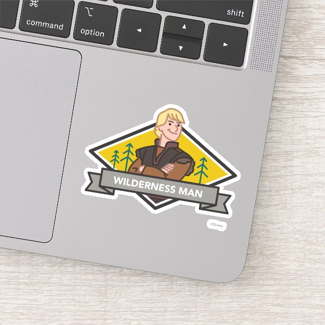 Sticker Congelé 2 | Kristoff - Homme sauvage (Détail)