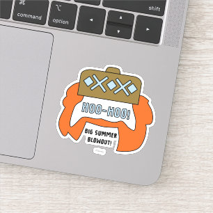 Sticker Congelé 2   Oaken "Big Summer Blowout !" Barbe