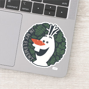 Sticker Congelé 2 : Olaf   Dans Mon élément