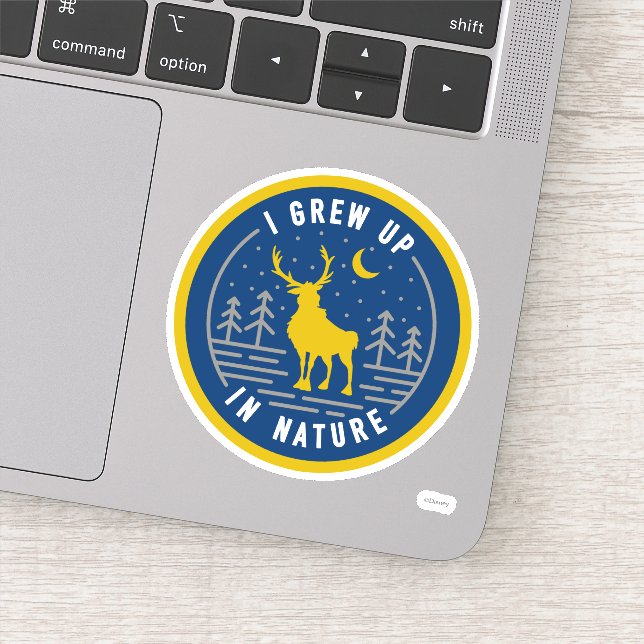 Sticker Congelé 2 | Sven - J'ai grandi dans la nature (Détail)