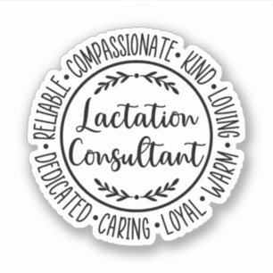 Sticker Conseiller en lactation Conseiller en allaitement