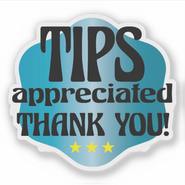 Sticker Conseils Merci apprécié (Devant)