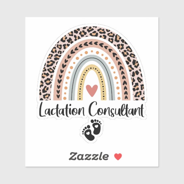 Sticker Consultant en lactation (Feuille)