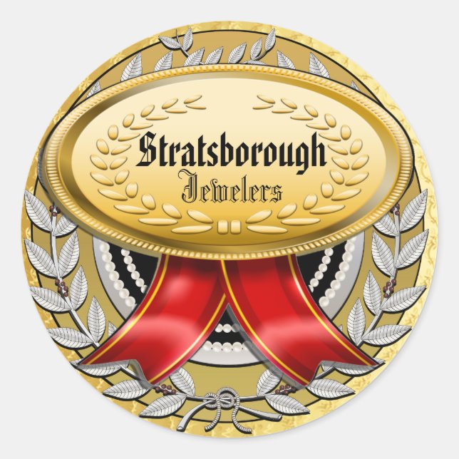 Sticker contemporain élégant (Devant)